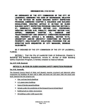 ORDINANCE NO. ORD.